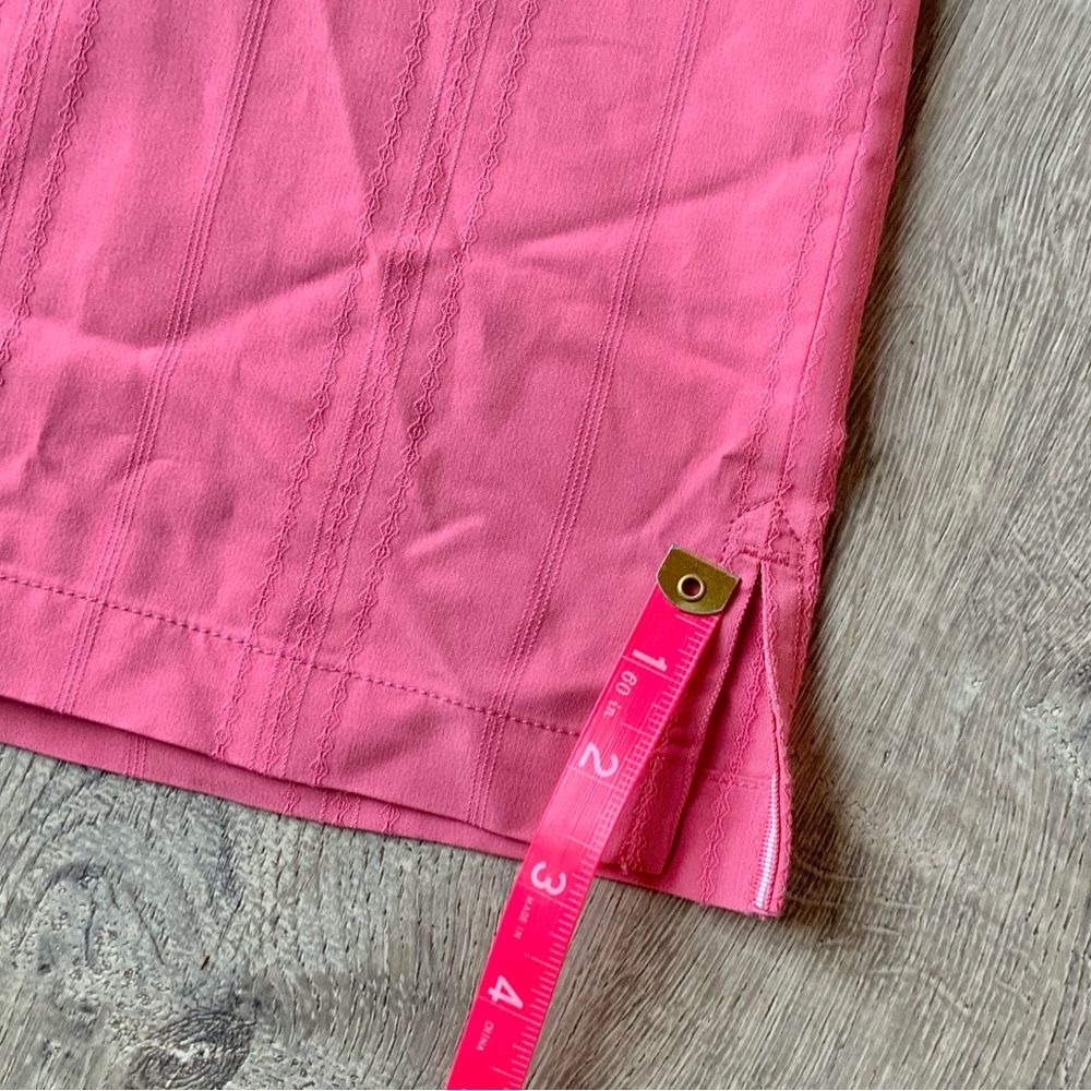 Tommy Bahama Coral Pink Short Sleeve Button-Down Shirt - Picture 15 of 15